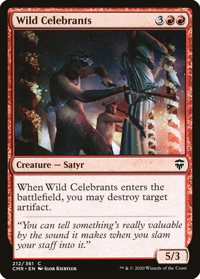 Wild Celebrants (CMR-212) - Commander Legends [Common]