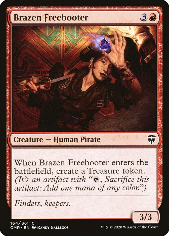 Brazen Freebooter (CMR-164) - Commander Legends [Common]