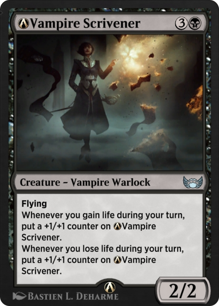 A-Vampire Scrivener (SNC-A-98) - Streets of New Capenna [Uncommon]