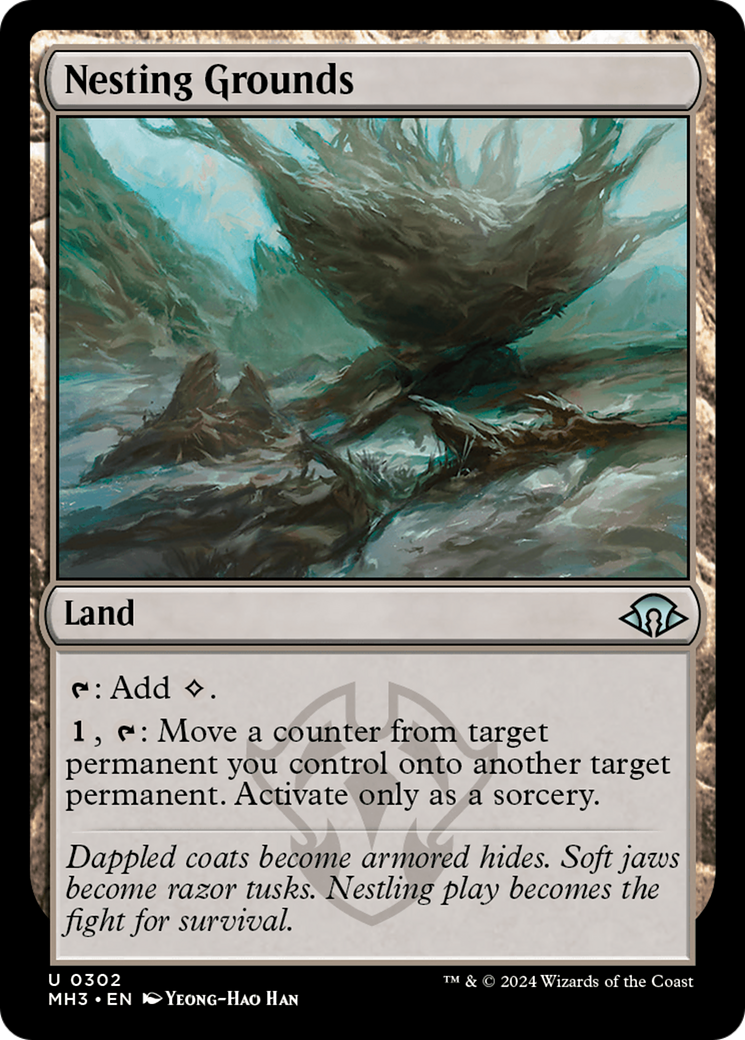 Nesting Grounds (MH3-302) - Modern Horizons 3 Foil [Uncommon]