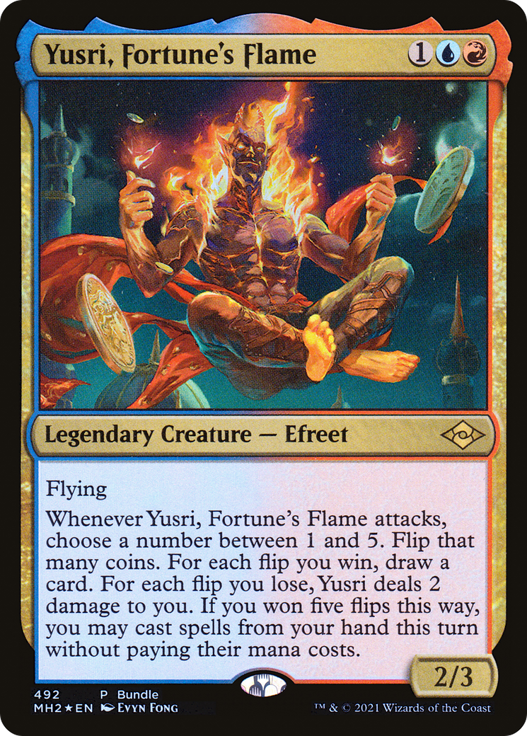 Yusri, Fortune's Flame (MH2-492) - Modern Horizons 2 Foil [Rare]