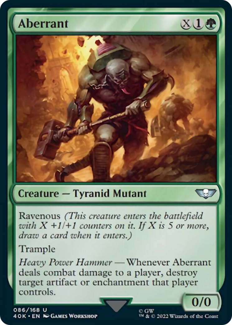 Aberrant (40K-086) - Warhammer 40,000 Commander [Uncommon]