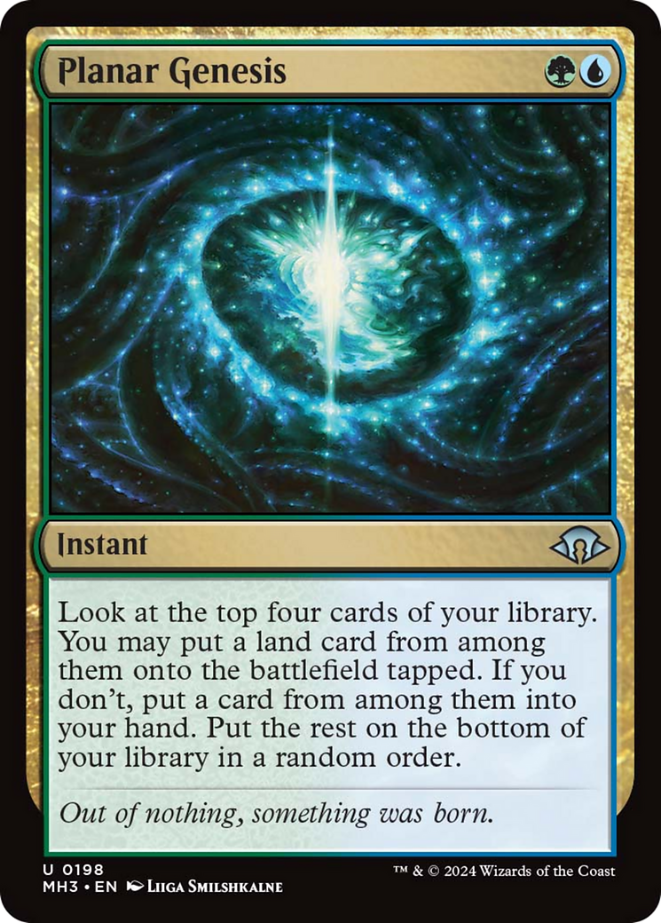 Planar Genesis (MH3-198) - Modern Horizons 3 [Uncommon]