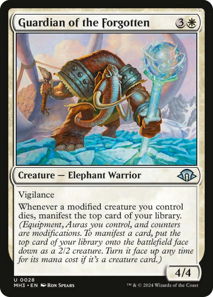 Guardian of the Forgotten (MH3-028) - Modern Horizons 3 Foil [Uncommon]