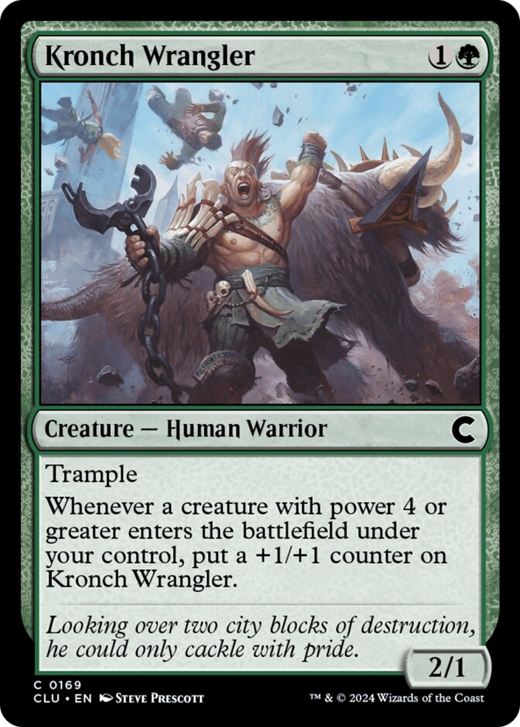 Kronch Wrangler (CLU-169) - Ravnica: Clue Edition [Common]