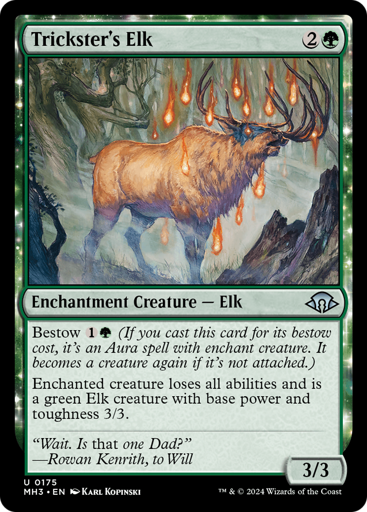 Trickster's Elk (MH3-175) - Modern Horizons 3 Foil [Uncommon]