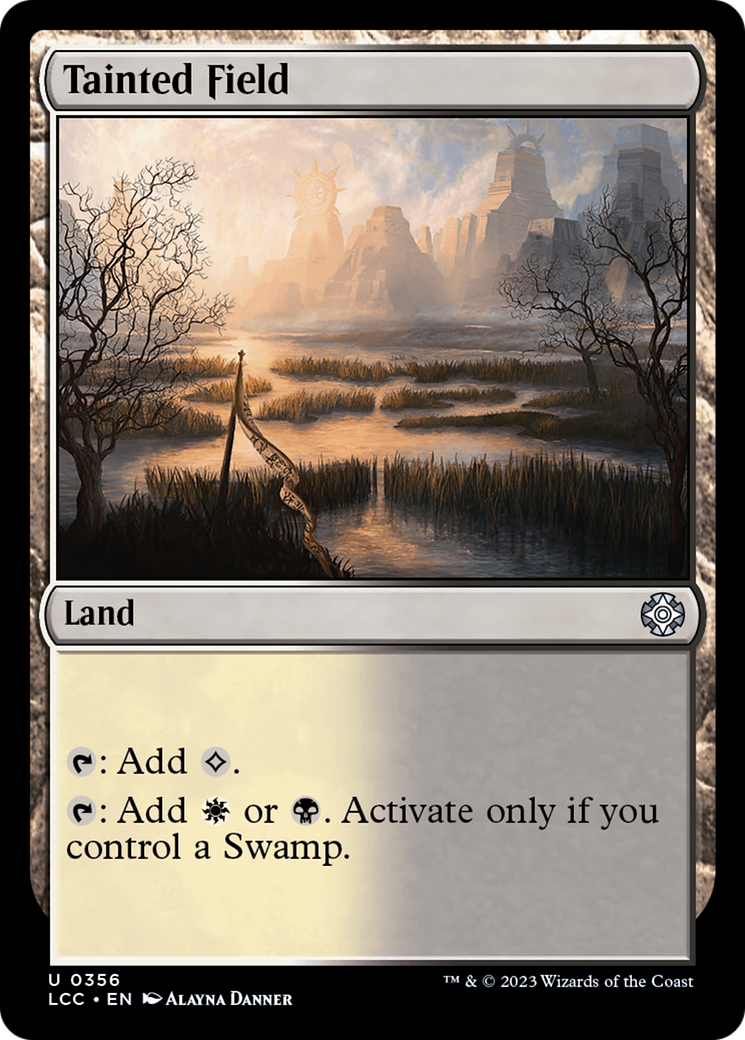 Tainted Field (LCC-356) - The Lost Caverns of Ixalan Commander [Uncommon]