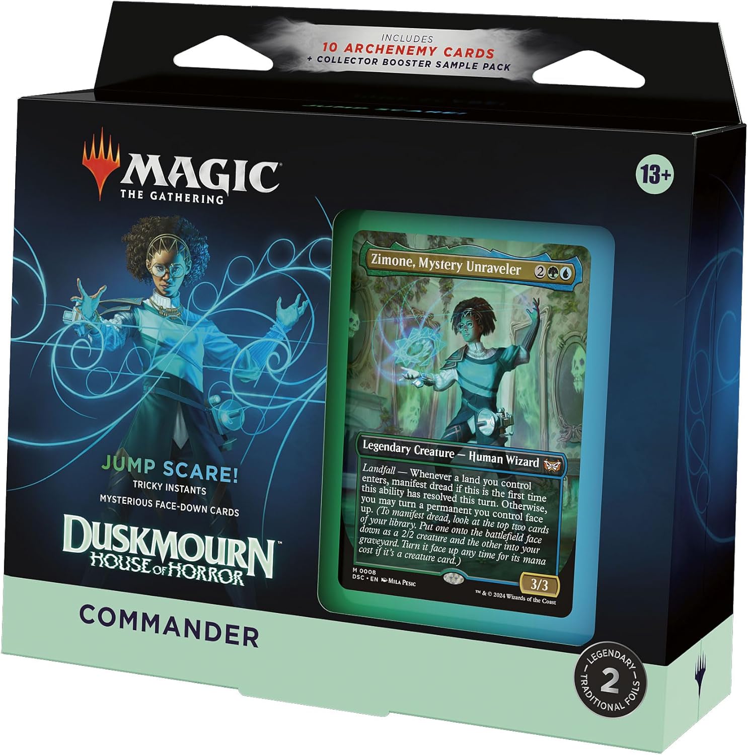 Magic: The Gathering Duskmourn: House of Horror Commander Deck (Jump Scare!)