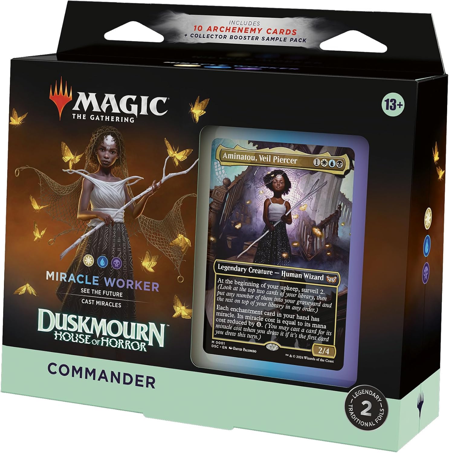 Magic: The Gathering Duskmourn: House of Horror Commander Deck (Miracle Worker)