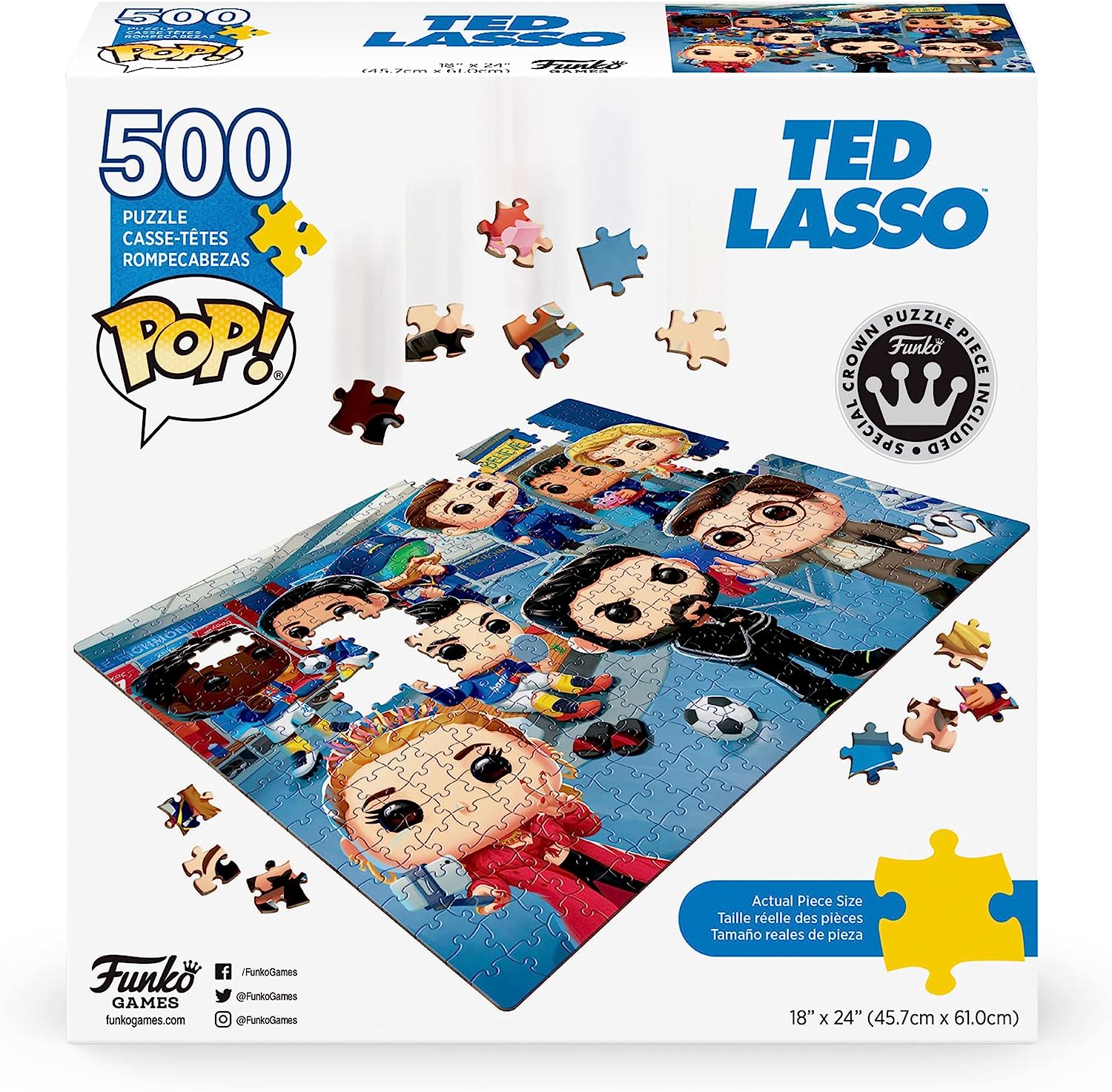 Pop! Puzzle: Ted Lasso (500 Pieces)