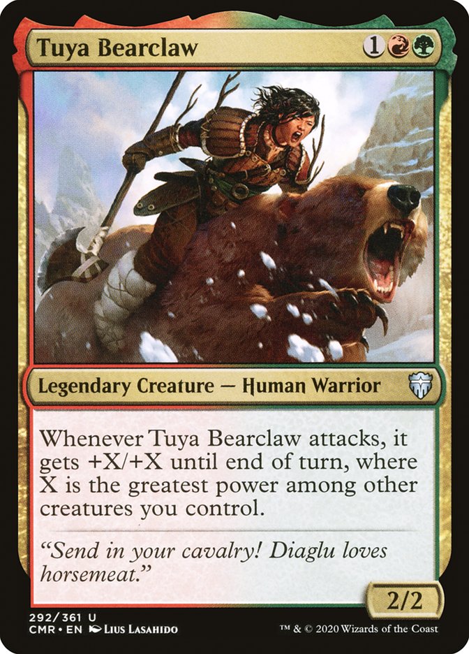 Tuya Bearclaw (CMR-292) - Commander Legends [Uncommon]