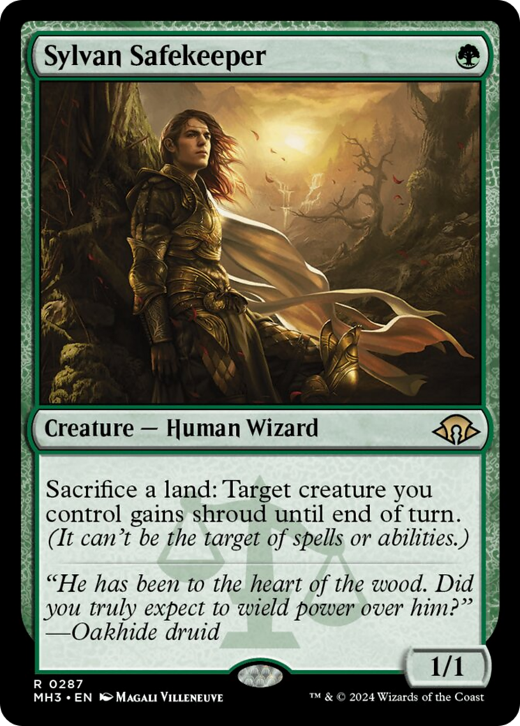 Sylvan Safekeeper (MH3-287) - Modern Horizons 3 Foil [Rare]