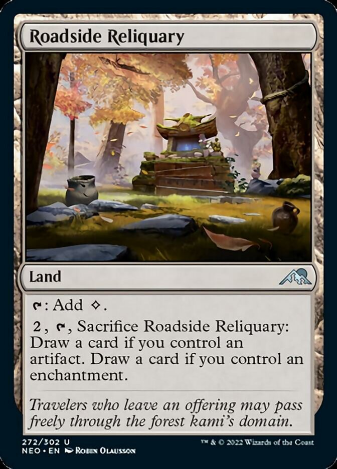 Roadside Reliquary (NEO-272) - Kamigawa: Neon Dynasty [Uncommon]