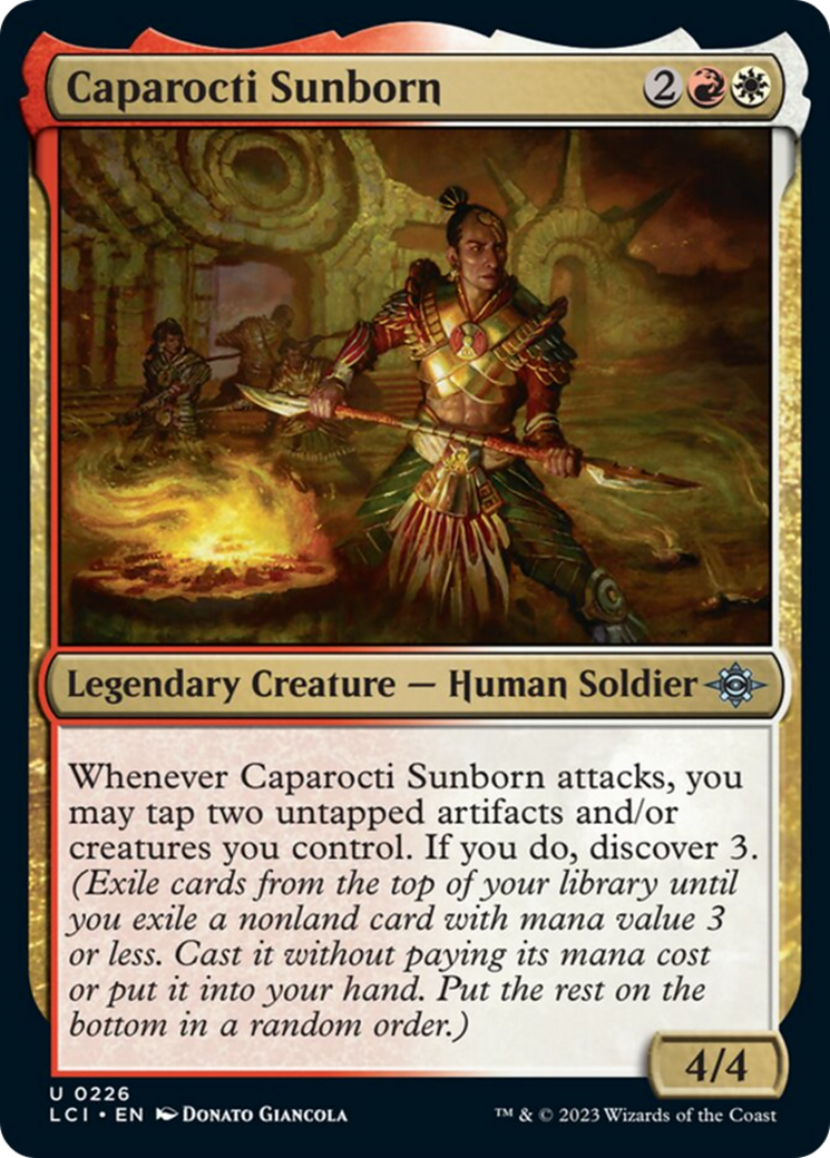 Caparocti Sunborn (LCI-226) - The Lost Caverns of Ixalan [Uncommon]