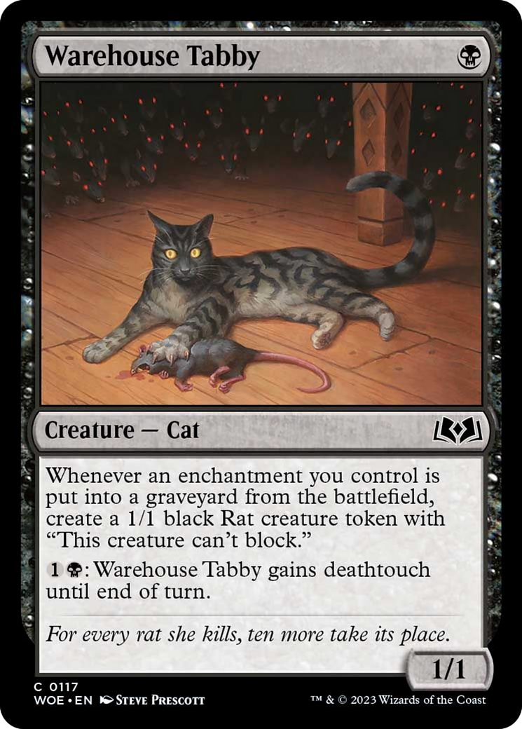 Warehouse Tabby (WOE-117) - Wilds of Eldraine [Common]