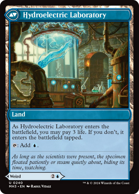 Hydroelectric Specimen // Hydroelectric Laboratory (MH3-240) - Modern Horizons 3 [Uncommon]