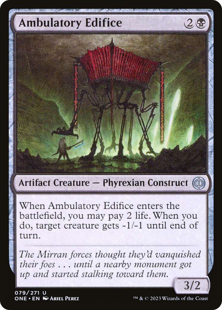 Ambulatory Edifice (ONE-079) - Phyrexia: All Will Be One [Uncommon]