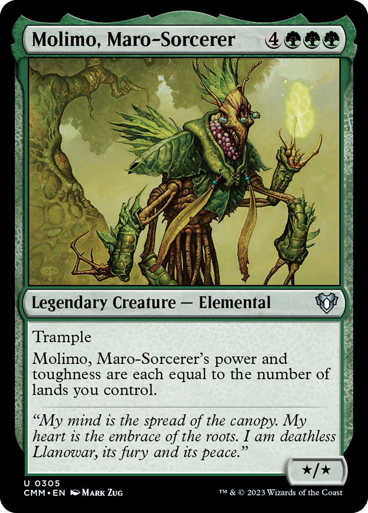 Molimo, Maro-Sorcerer (CMM-305) - Commander Masters [Uncommon]