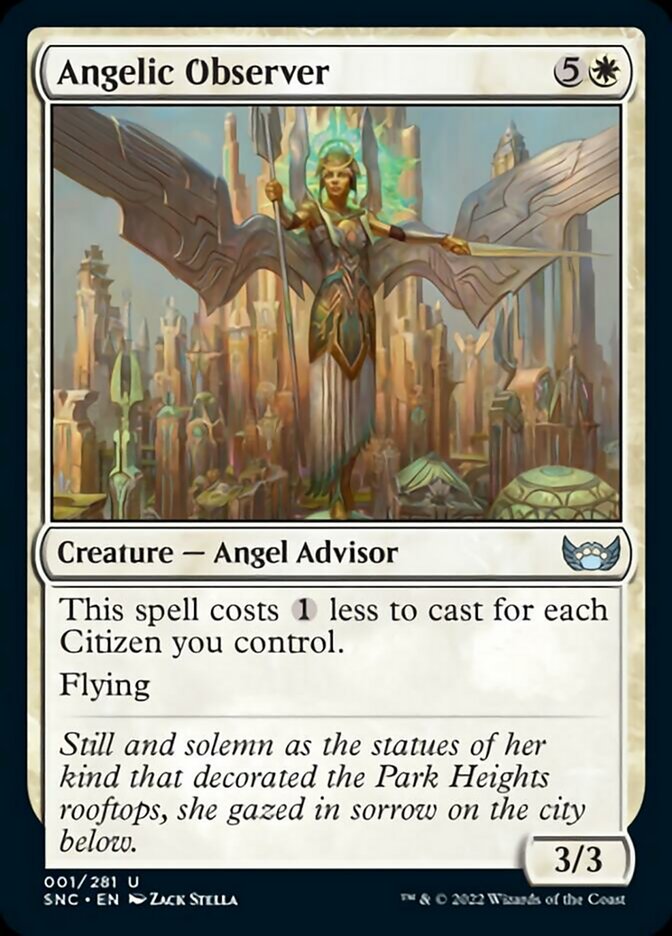 Angelic Observer (SNC-001) - Streets of New Capenna [Uncommon]