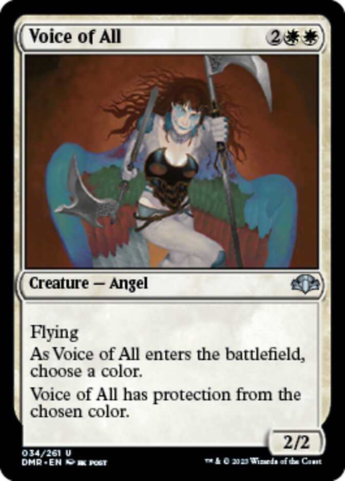 Voice of All (DMR-034) - Dominaria Remastered [Uncommon]