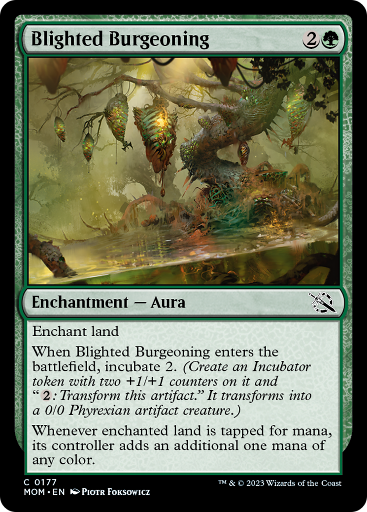 Blighted Burgeoning (MOM-177) - March of the Machine [Common]