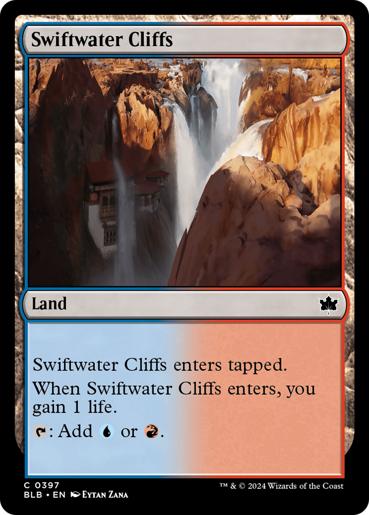 Swiftwater Cliffs (BLB-397) - Bloomburrow [Common]