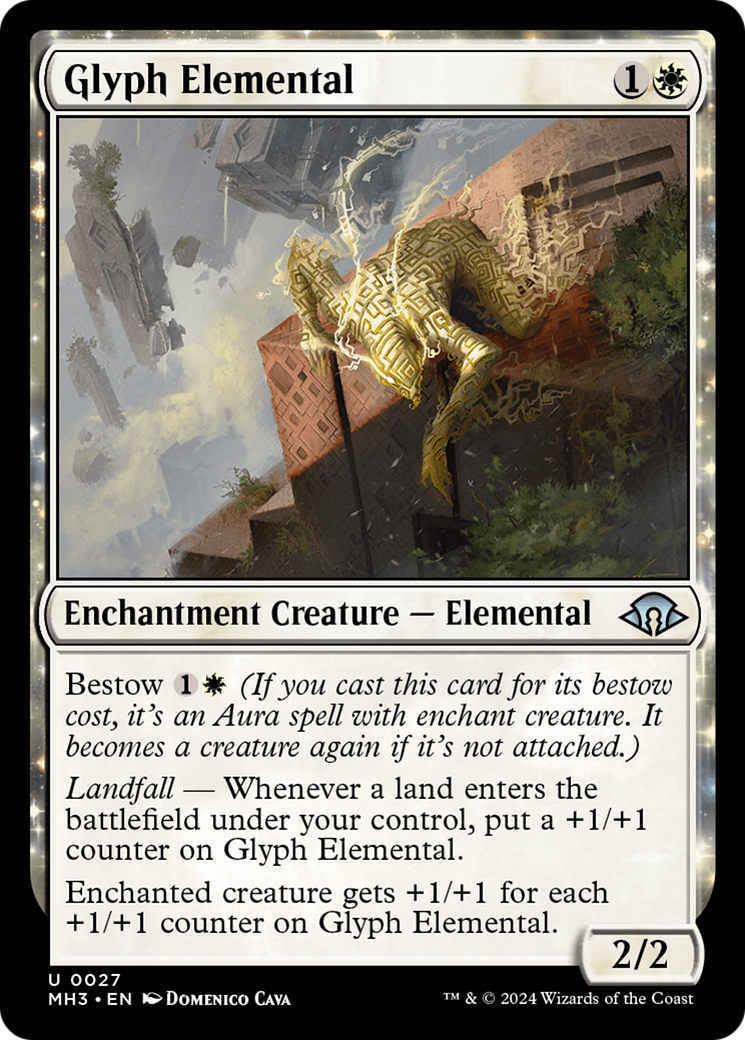 Glyph Elemental (MH3-027) - Modern Horizons 3 [Uncommon]