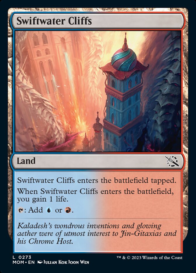 Swiftwater Cliffs (MOM-273) - March of the Machine [Common]