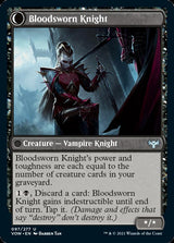 Bloodsworn Squire // Bloodsworn Knight (VOW-097) - Innistrad: Crimson Vow: (Double Faced Transform) [Uncommon]