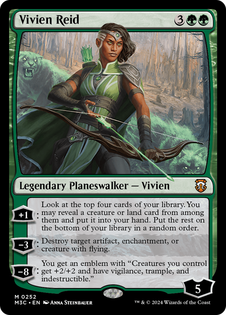 Vivien Reid (M3C-252) - Modern Horizons 3 Commander Foil [Mythic]