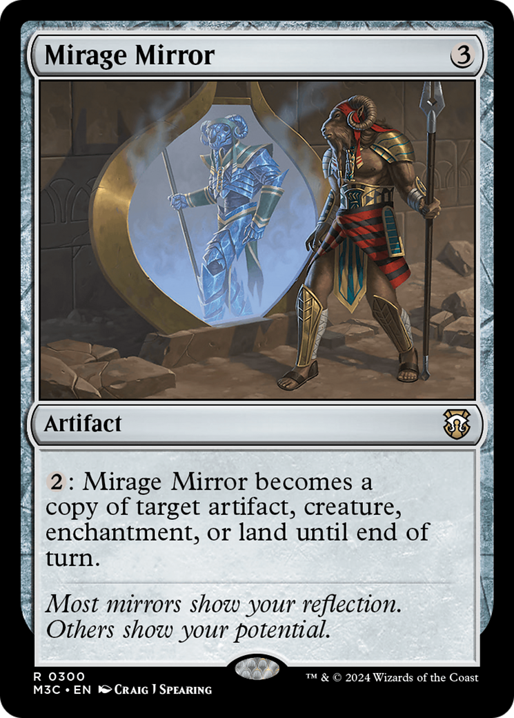 Mirage Mirror (M3C-300) - Modern Horizons 3 Commander Foil [Rare]