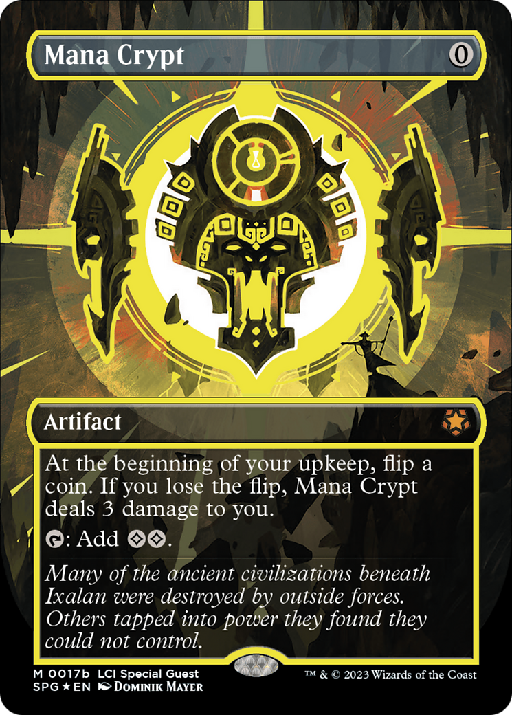 Mana Crypt (SPG-17B) - Special Guests (Borderless) Foil [Mythic]