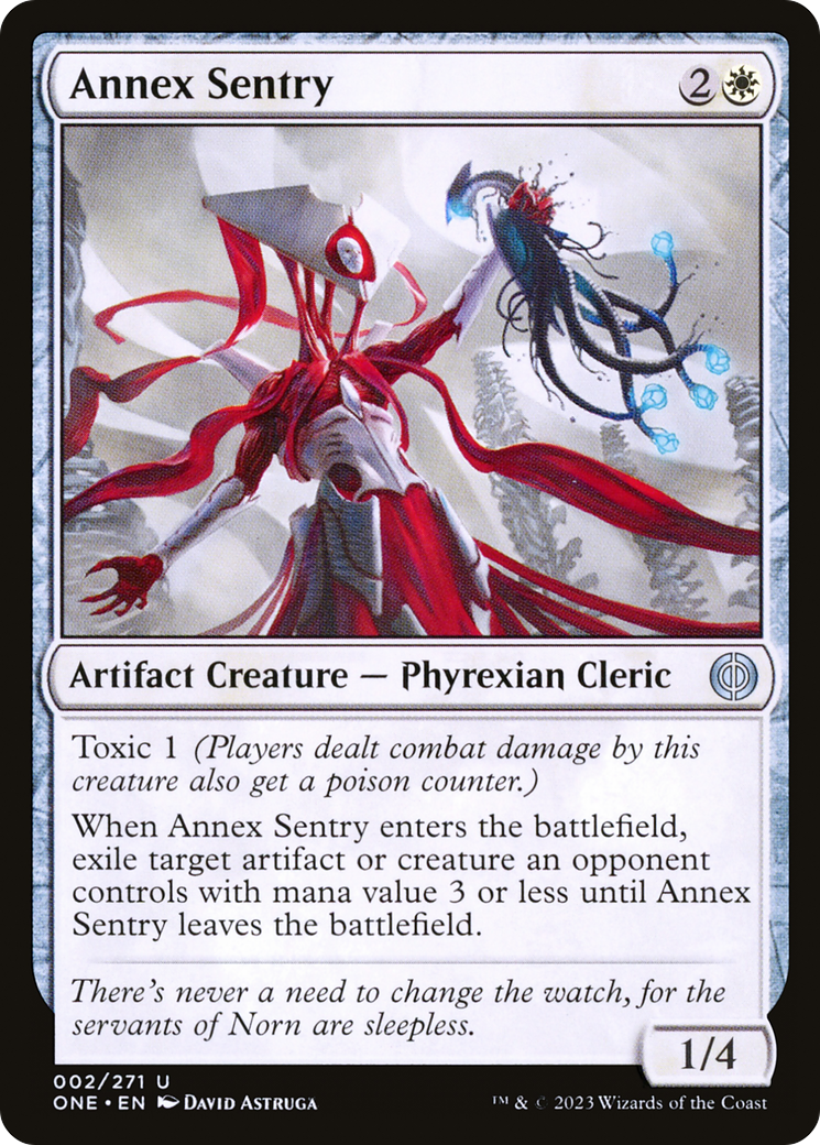 Annex Sentry (ONE-002) - Phyrexia: All Will Be One [Uncommon]