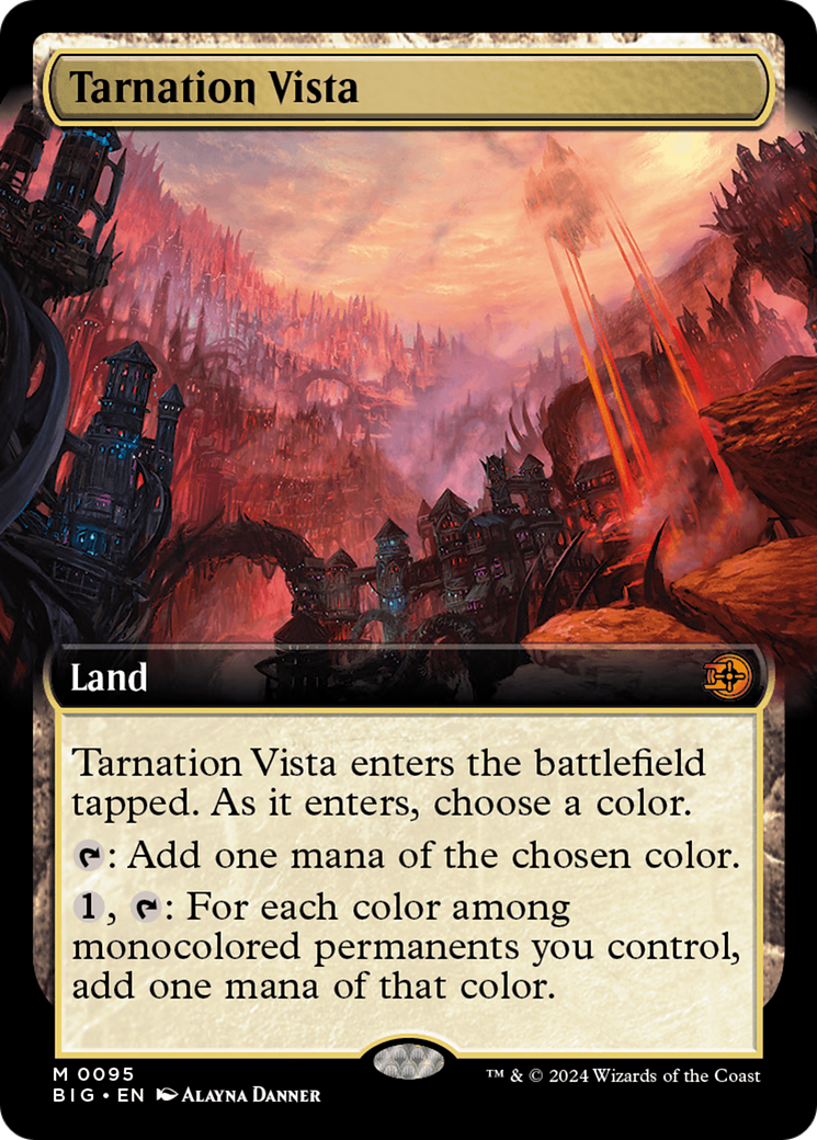 Tarnation Vista (BIG-095) - The Big Score: (Extended Art) [Mythic]