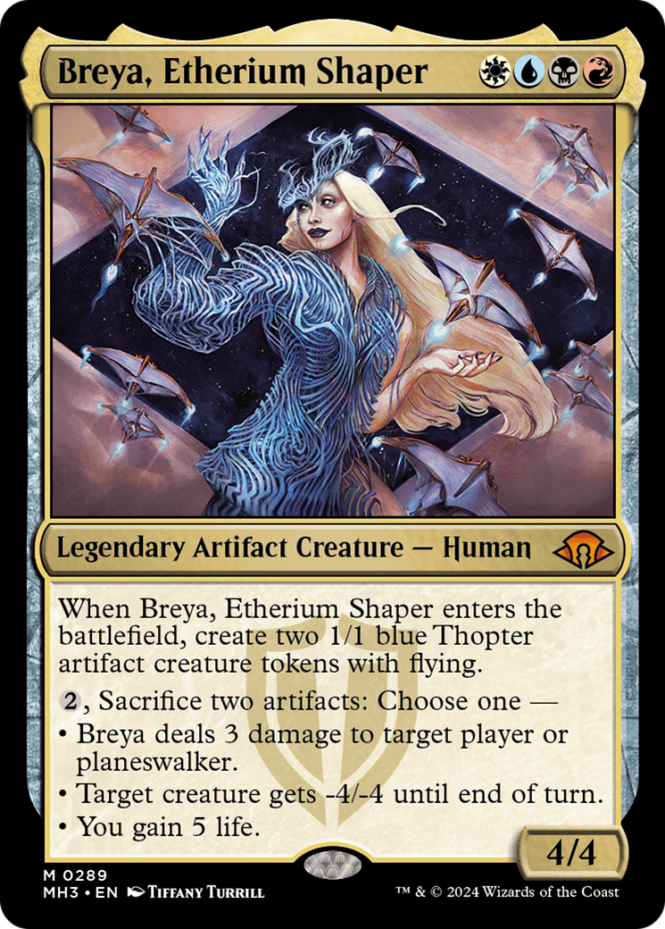 Breya, Etherium Shaper (MH3-289) - Modern Horizons 3 [Mythic]