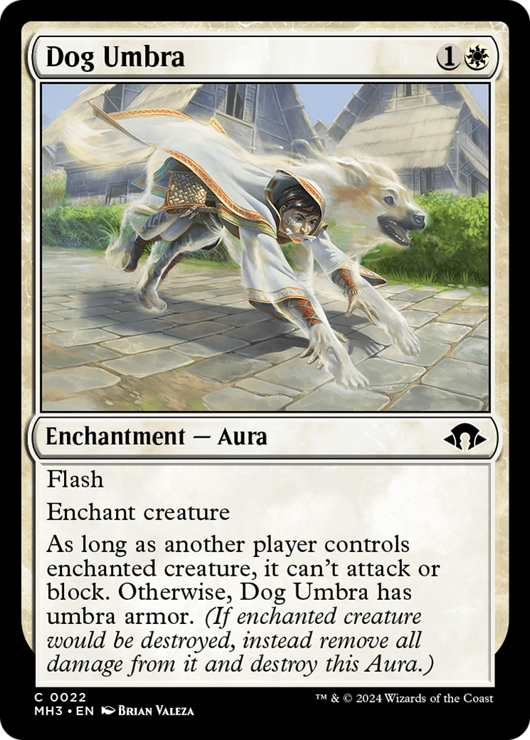 Dog Umbra (MH3-022) - Modern Horizons 3 [Common]