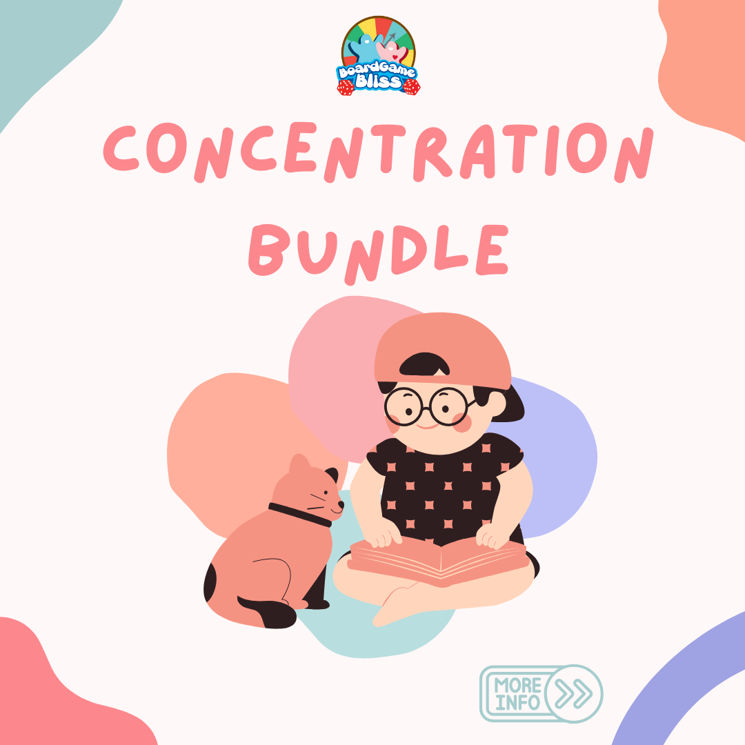 Concentration Boardgame Bundle