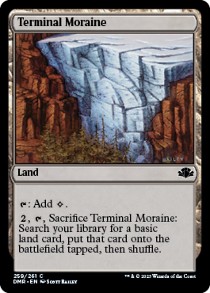 Terminal Moraine (DMR-259) - Dominaria Remastered [Common]