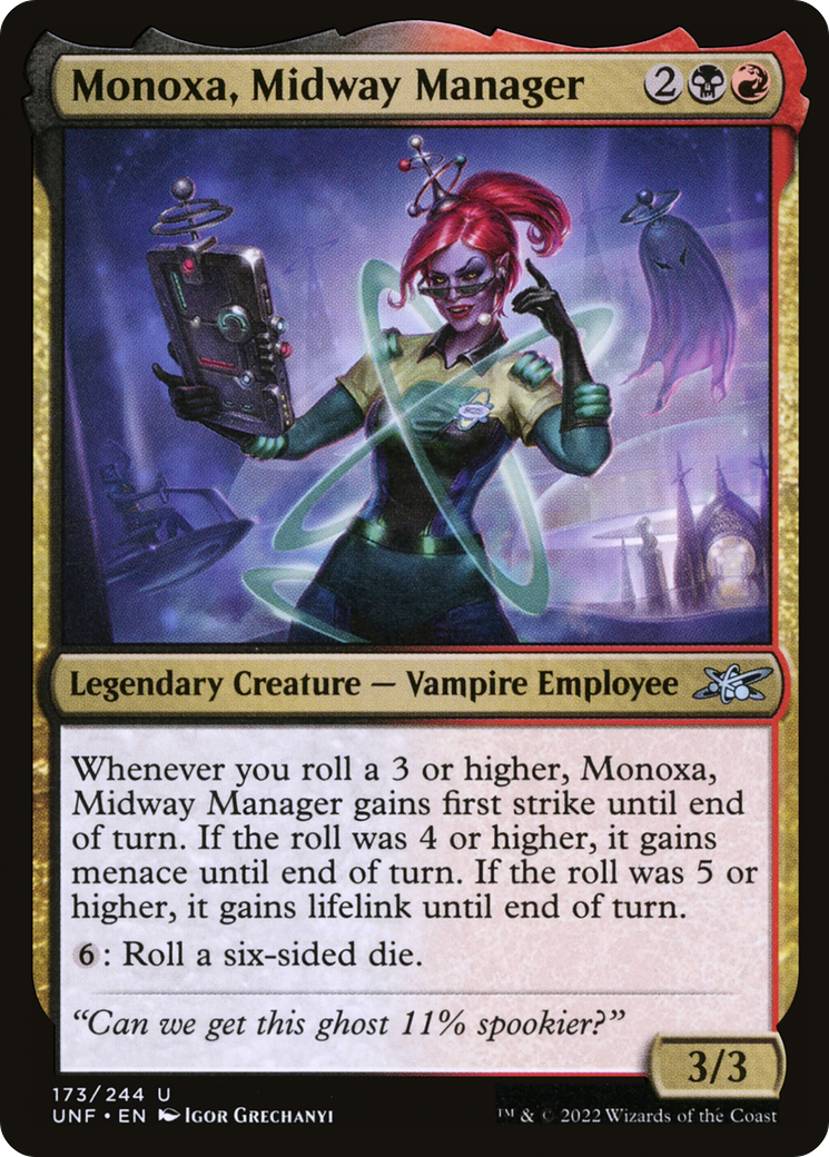 Monoxa, Midway Manager (UNF-173) - Unfinity [Uncommon]