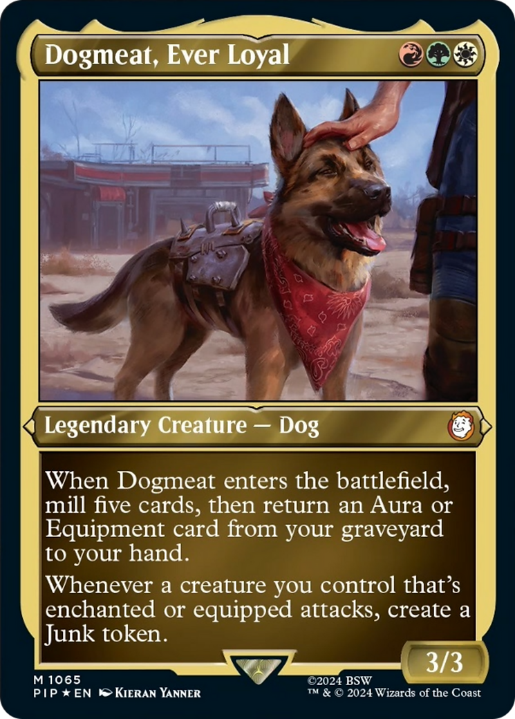 Dogmeat, Ever Loyal (PIP-1065) - Fallout Etched Foil [Mythic]