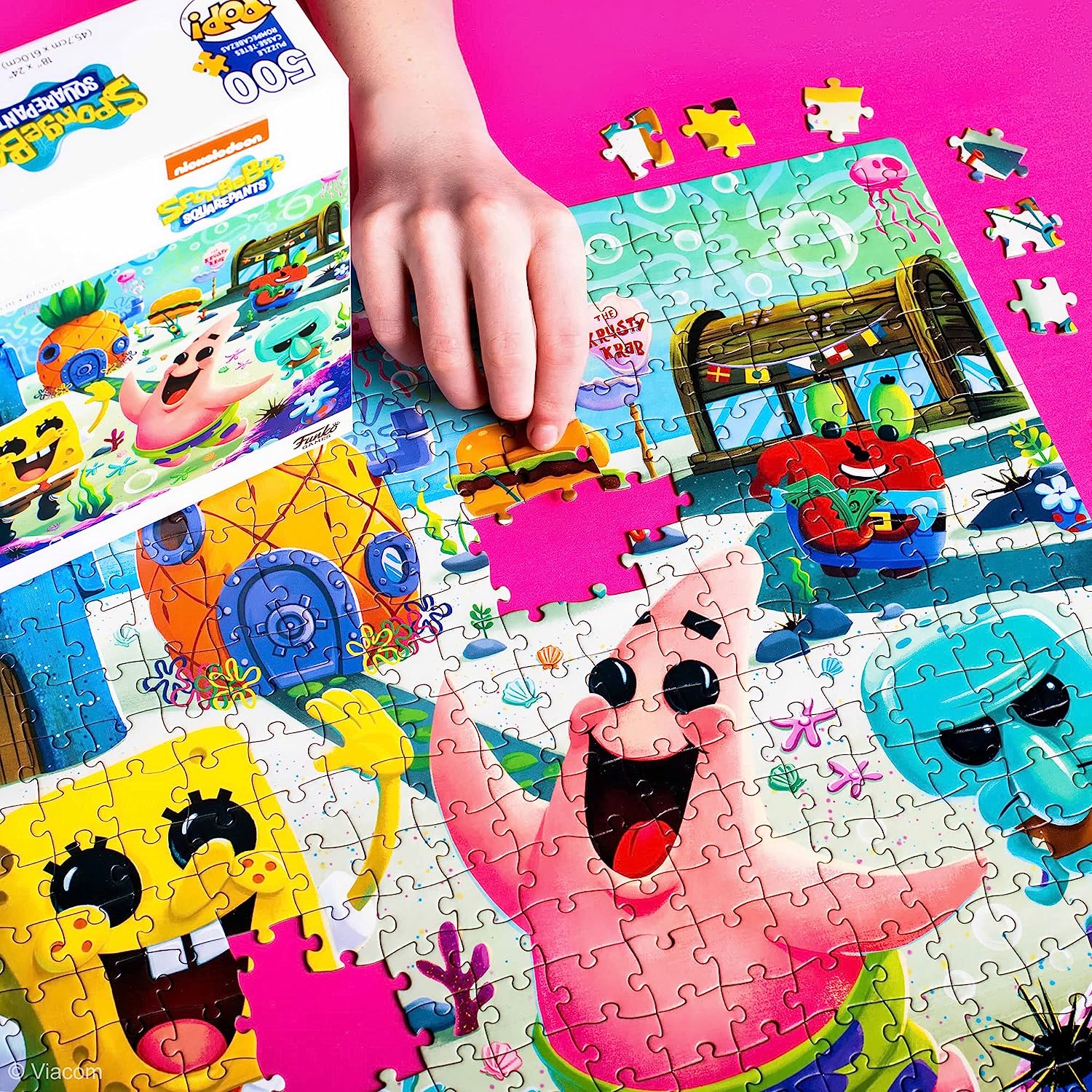 Pop! Puzzle: Spongebob Squarepants (500 Pieces)