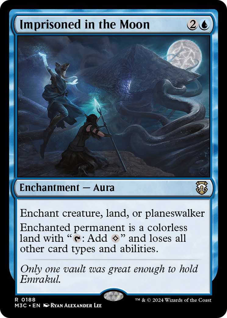 Imprisoned in the Moon (M3C-188) - Modern Horizons 3 Commander [Rare]