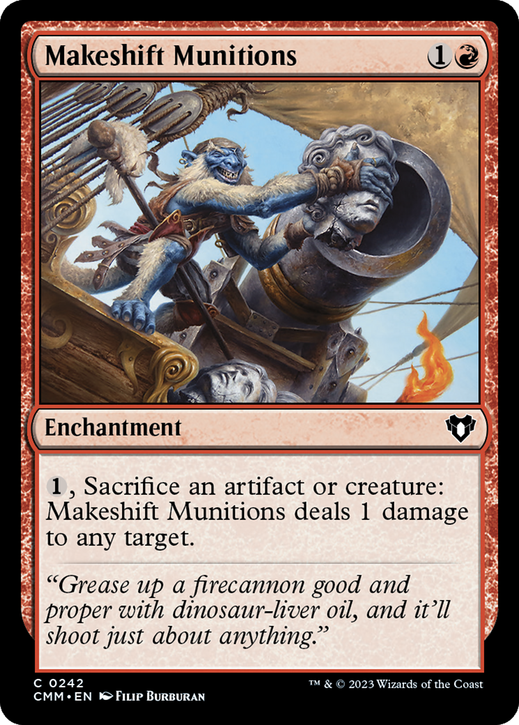 Makeshift Munitions (CMM-242) - Commander Masters [Common]