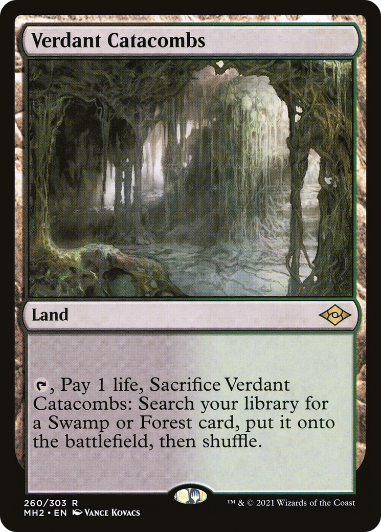 Verdant Catacombs (MH2-260) - Modern Horizons 2 [Rare]