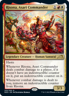 Risona, Asari Commander (NEO-233) - Kamigawa: Neon Dynasty [Rare]