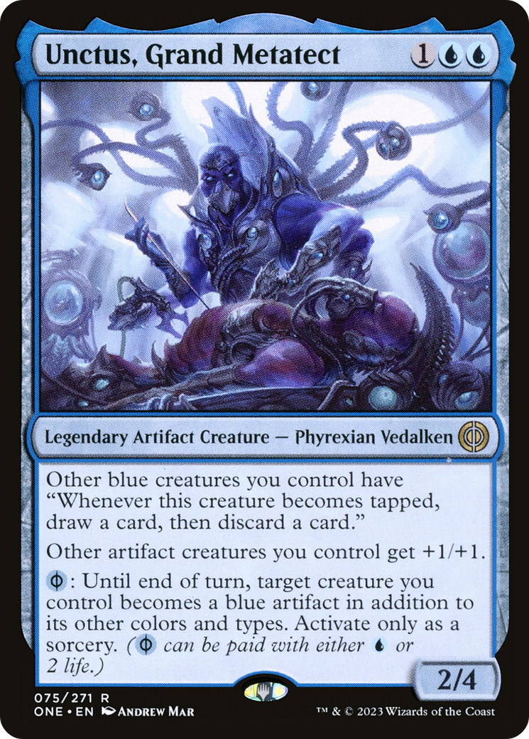 Unctus, Grand Metatect (ONE-075) - Phyrexia: All Will Be One [Rare]