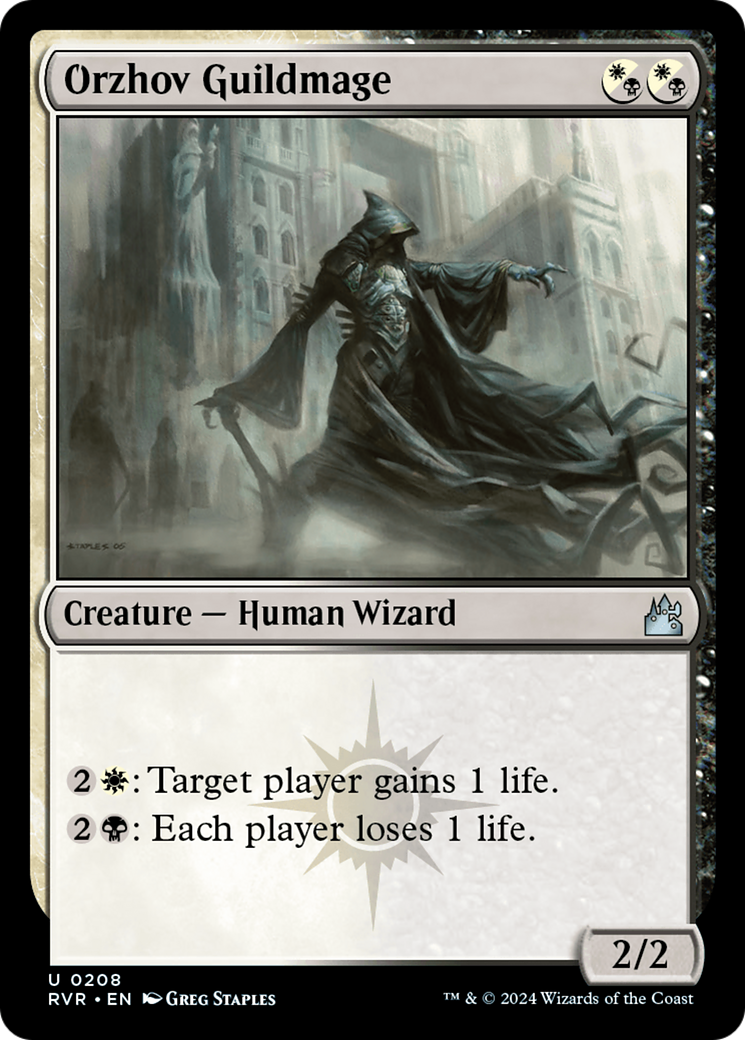 Orzhov Guildmage (RVR-208) - Ravnica Remastered [Uncommon]