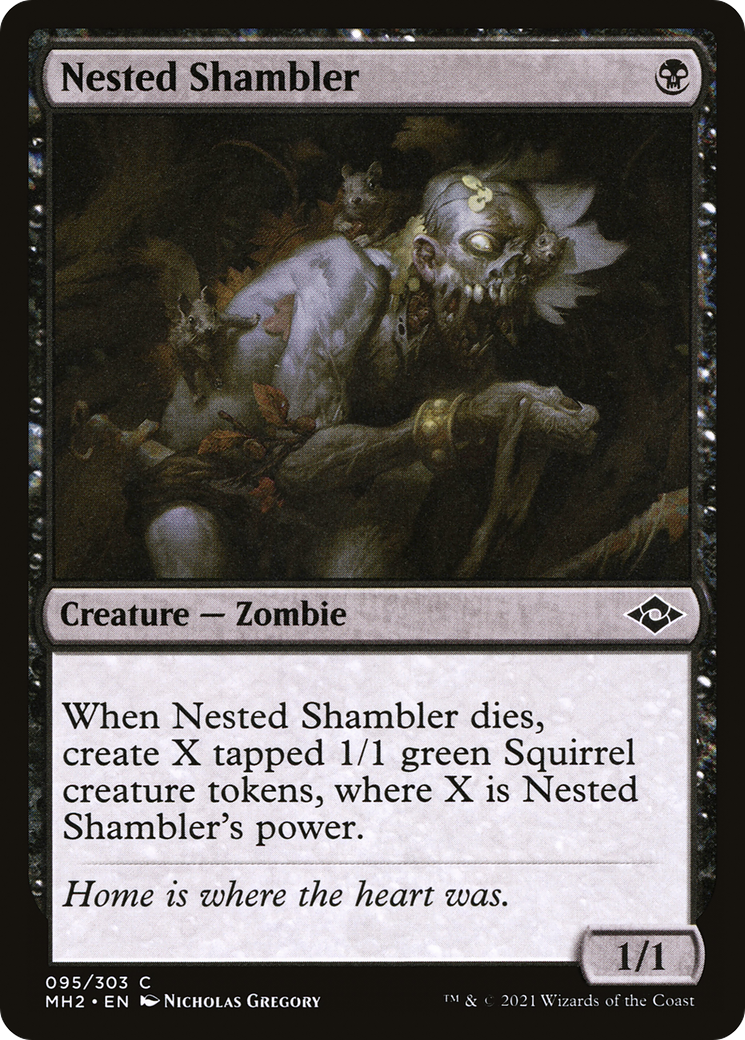 Nested Shambler (MH2-095) - Modern Horizons 2 [Common]