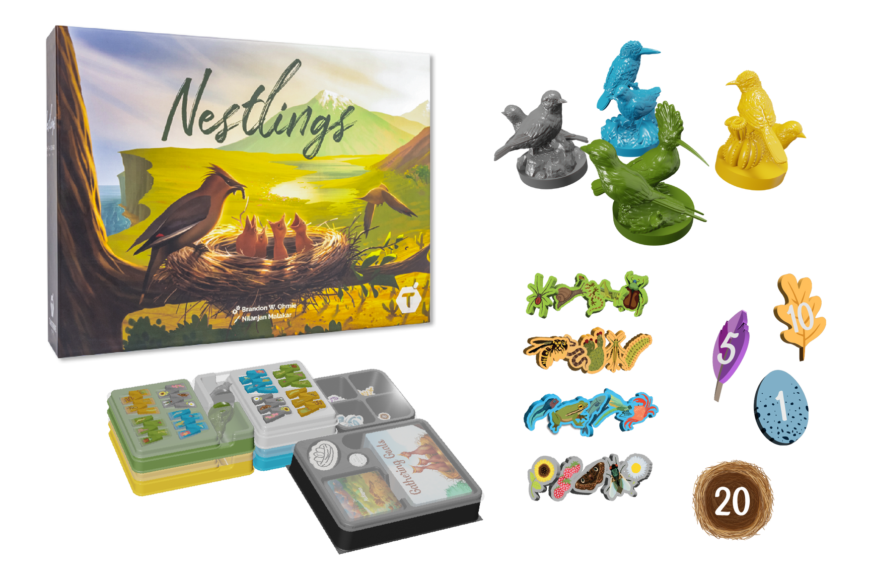 Nestlings (Deluxe Kickstarter Edition) + Nestlings Bird Minis