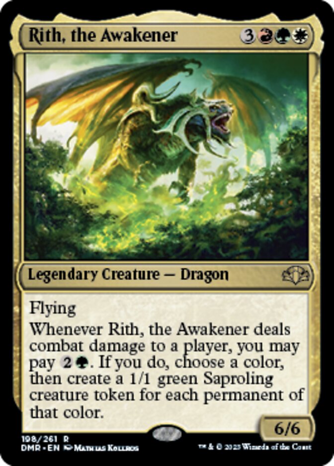 Rith, the Awakener (DMR-198) - Dominaria Remastered [Rare]